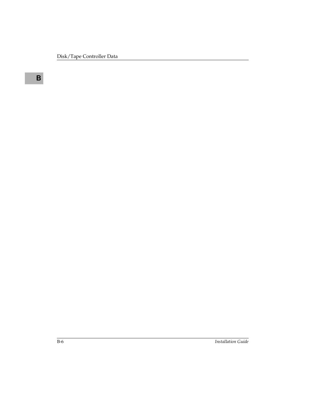 Motorola MVME197LE manual Disk/Tape Controller Data 