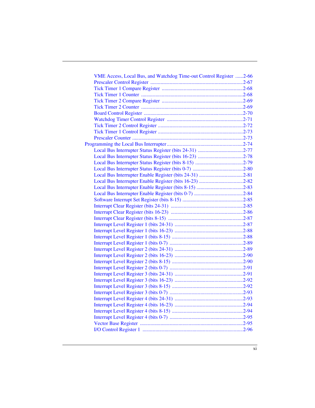 Motorola MVME1X7P manual 