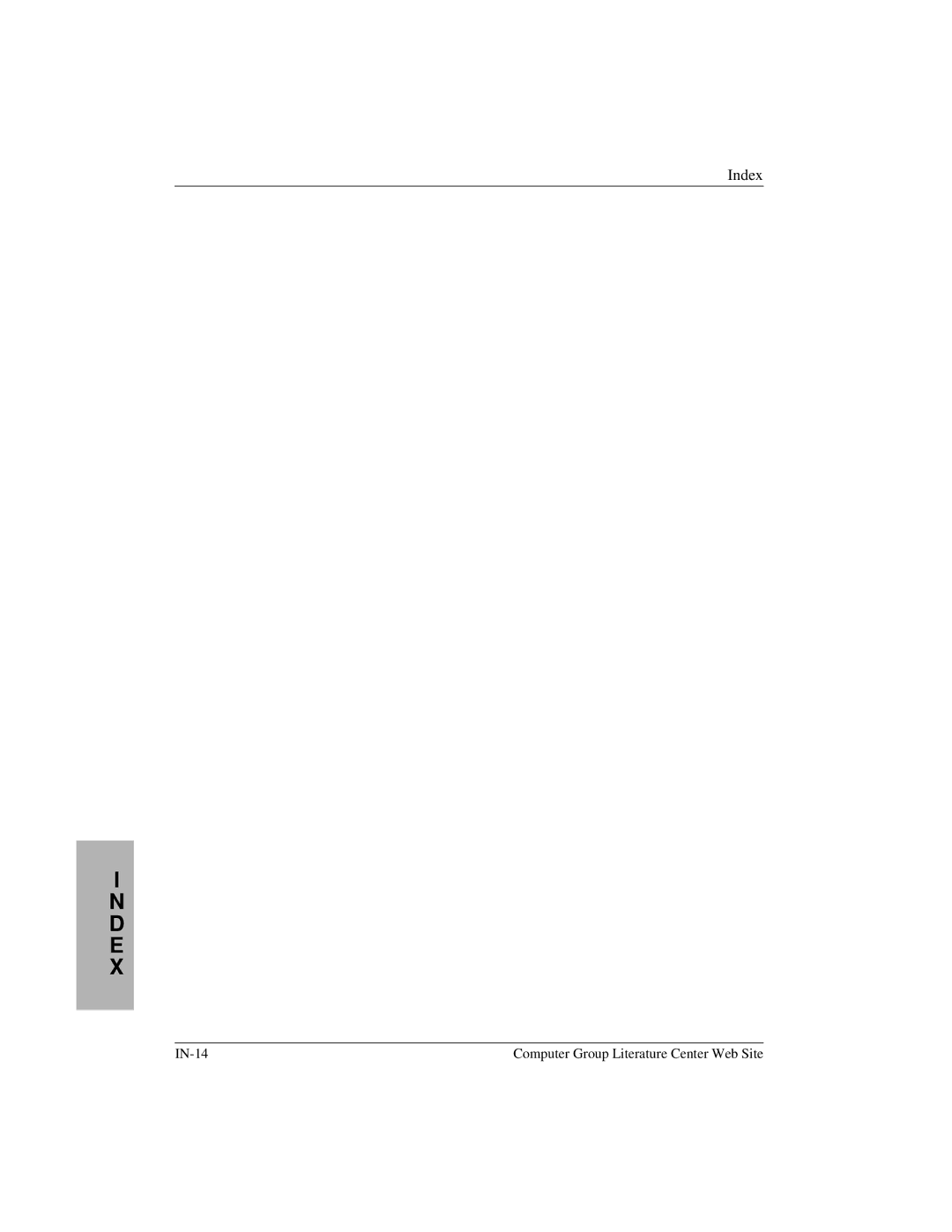 Motorola MVME1X7P manual Index 