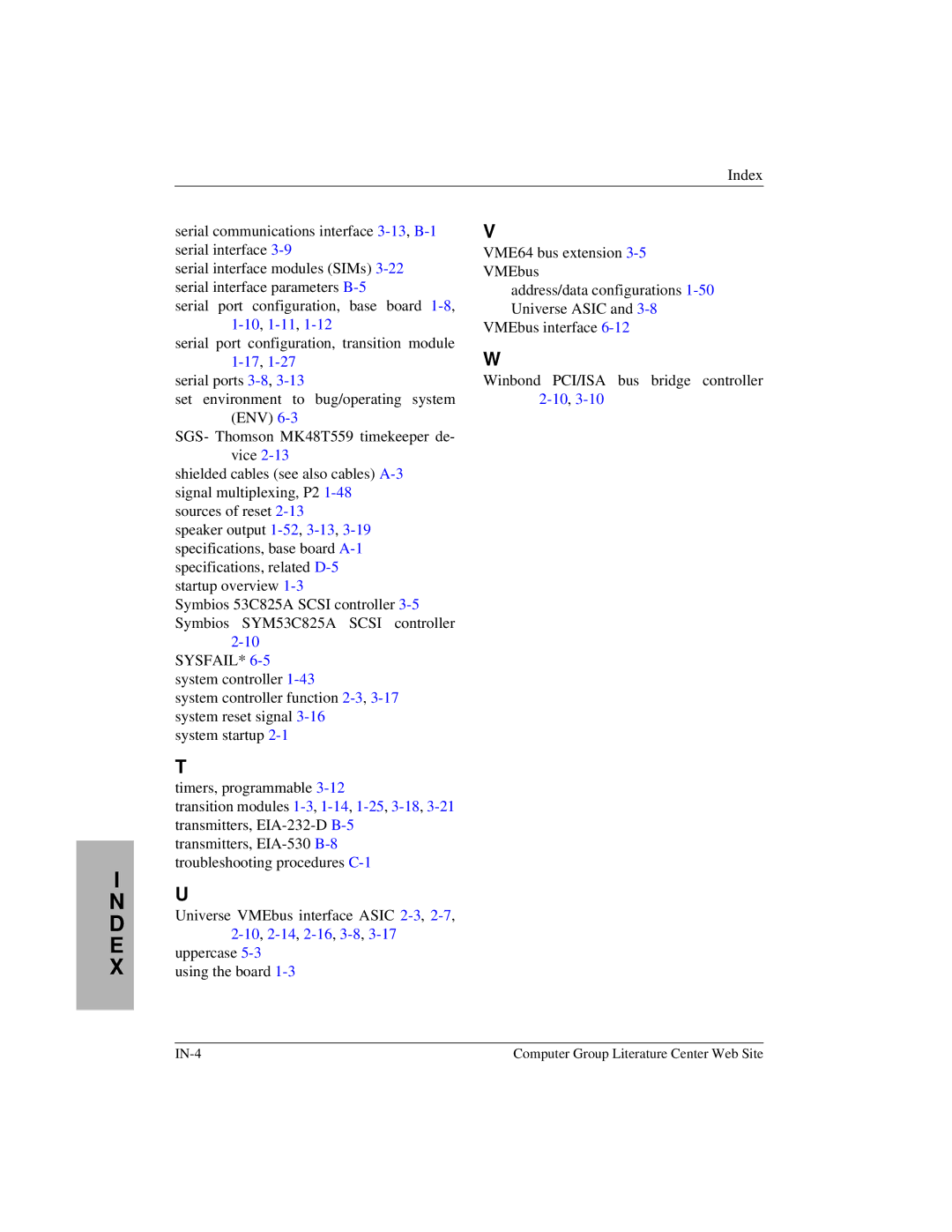 Motorola MVME2600 manual 10,2-14,2-16,3-8,3-17 uppercase 