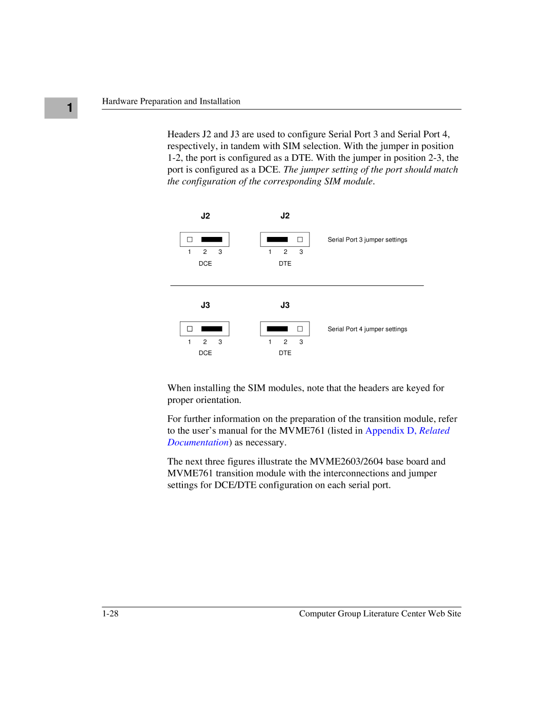 Motorola MVME2600 manual J2J2 