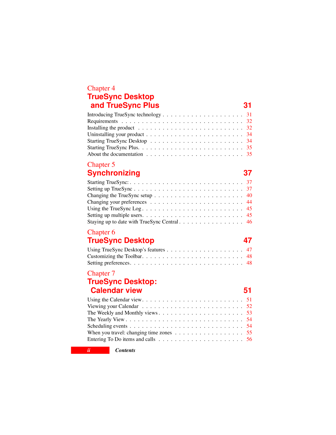 Motorola Organizer manual TrueSync Desktop 