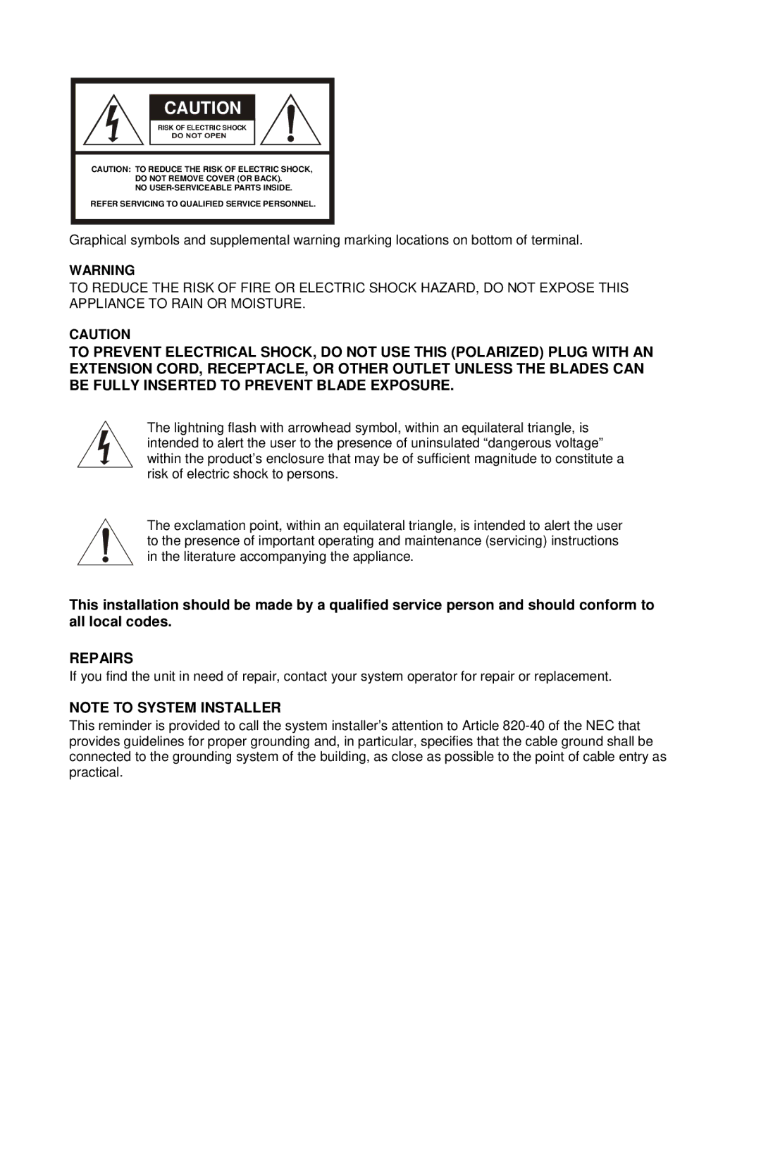 Motorola QIP2500 Series manual Repairs 