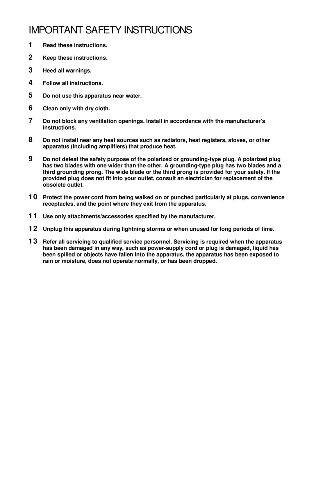 Motorola QIP6200 Series, QIP64xx Series manual Important Safety Instructions 