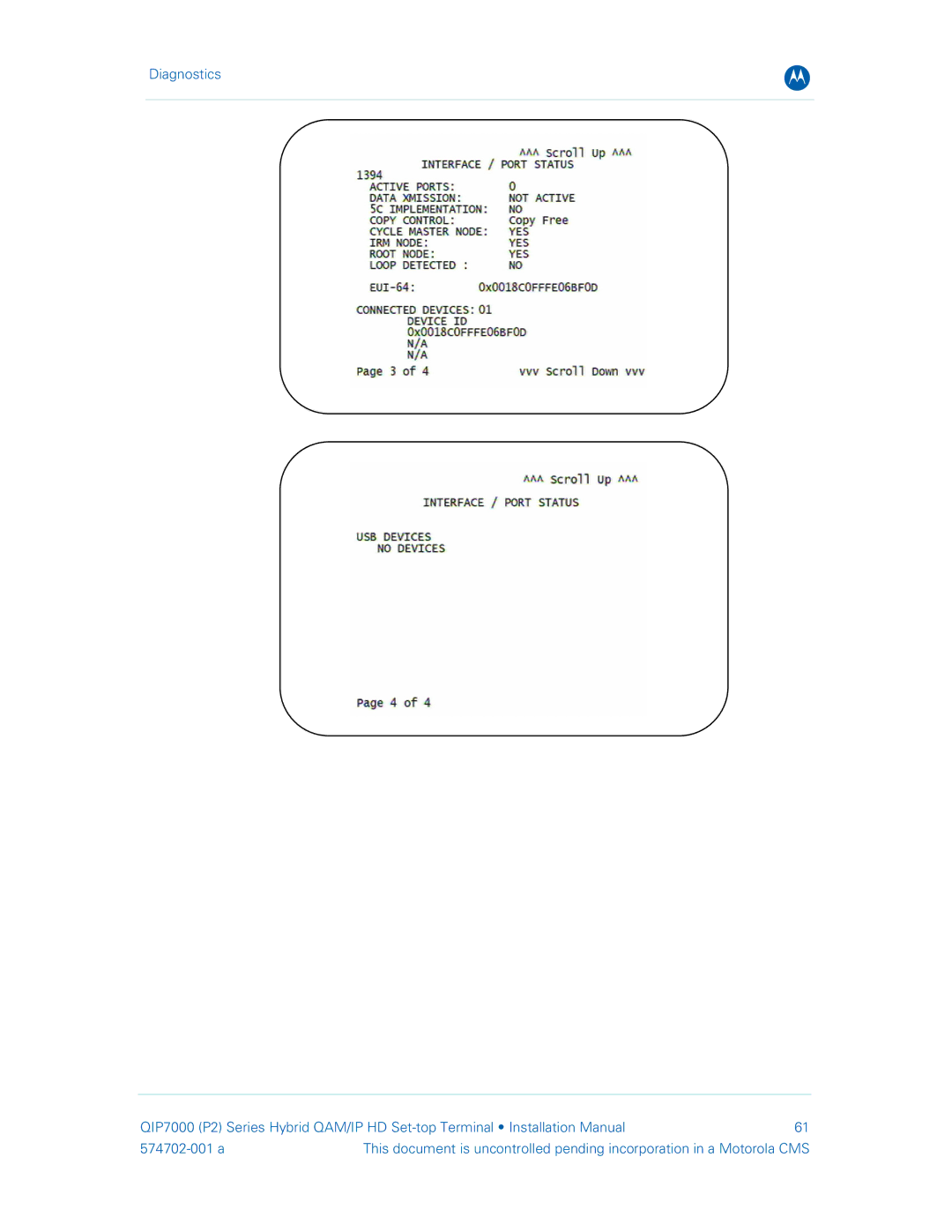 Motorola QIP7000 installation manual 