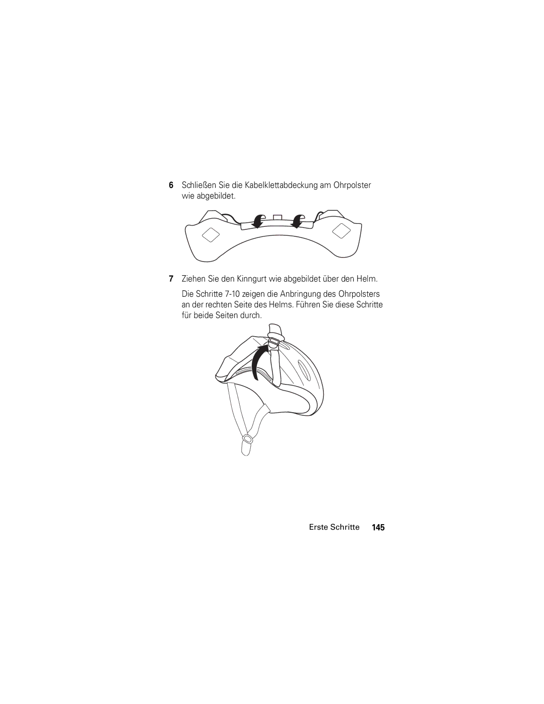 Motorola S805 manual Erste Schritte 