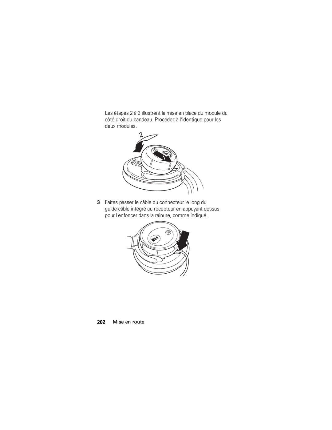 Motorola S805 manual Mise en route 