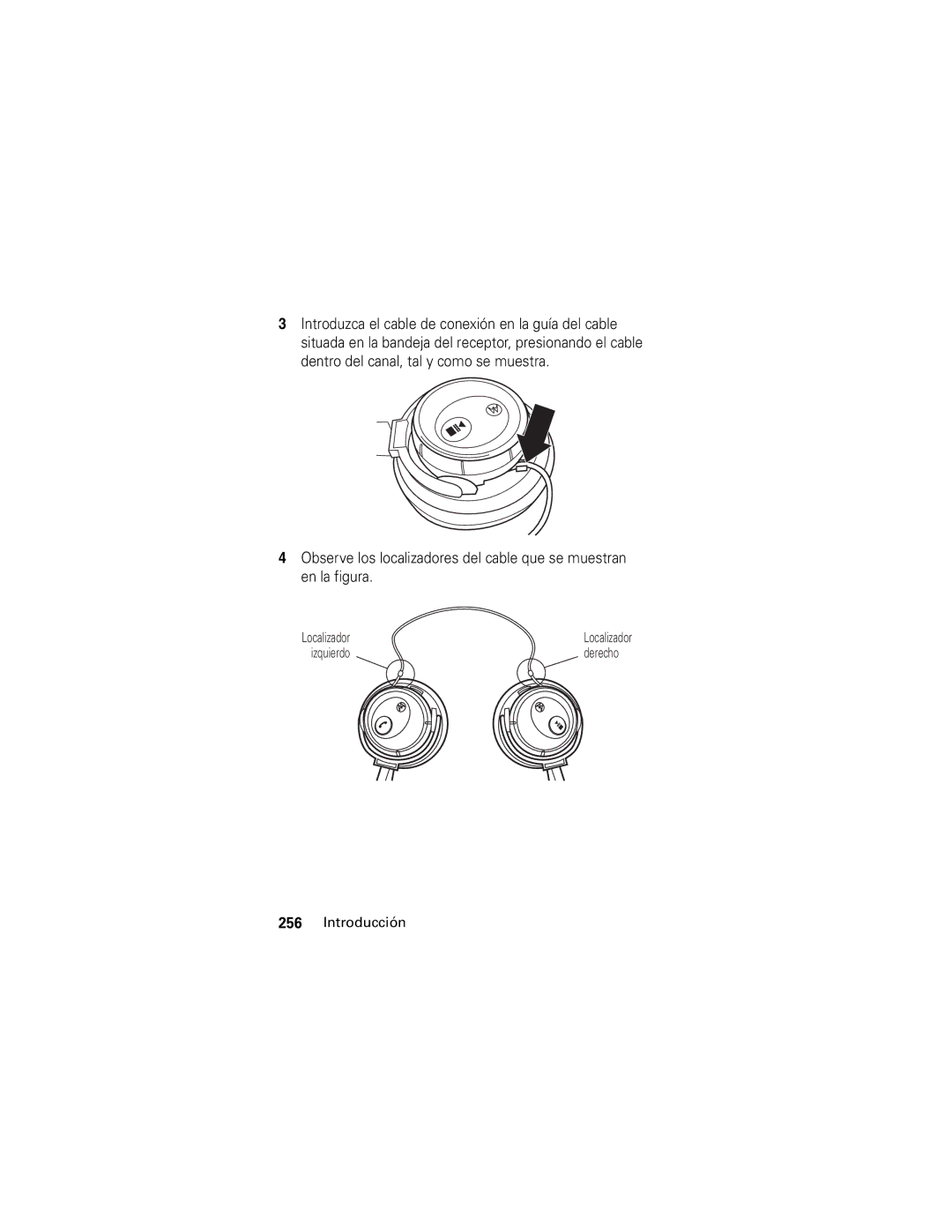 Motorola S805 manual Derecho 