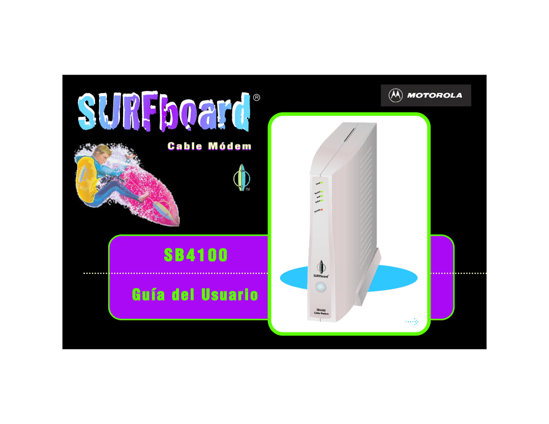 Motorola SB4100 manual SURFboard R 