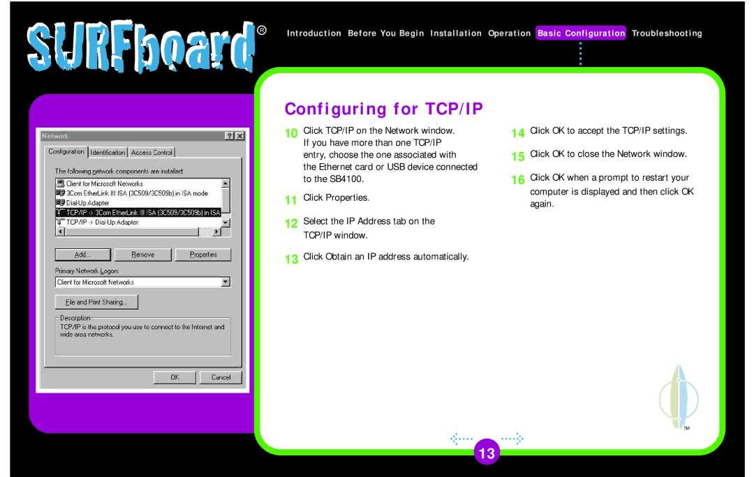 Motorola SB4100 manual SURFboard R 