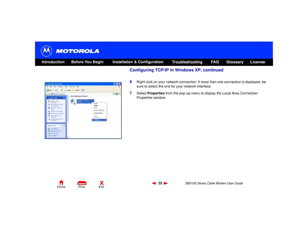 Motorola 505788-006-00, SB5100 Series manual Glossary License 