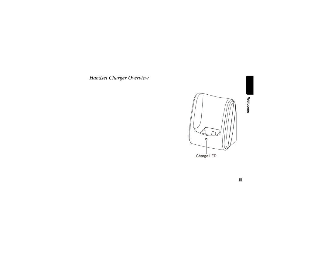 Motorola SD4501 manual Handset Charger Overview 