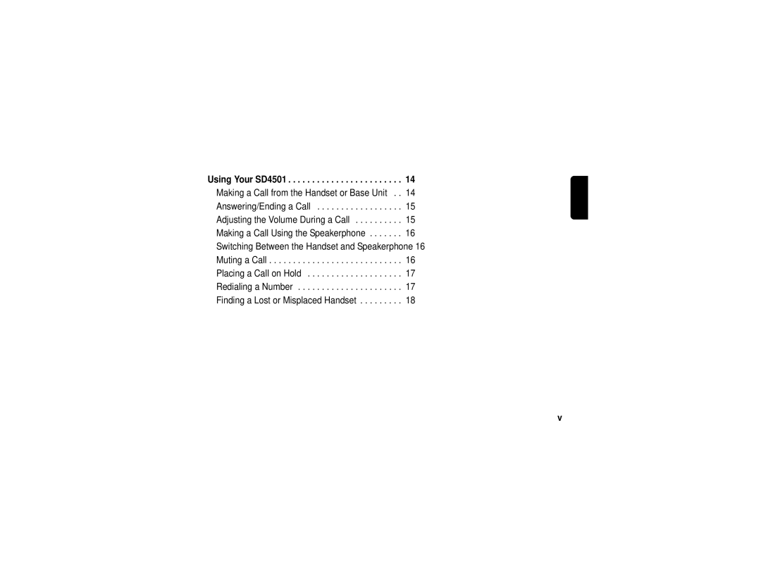 Motorola manual Using Your SD4501 