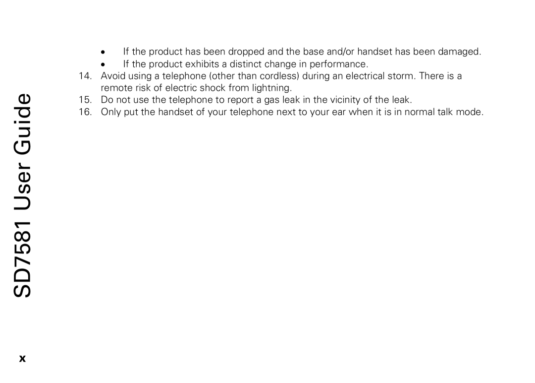 Motorola manual SD7581 User Guide 