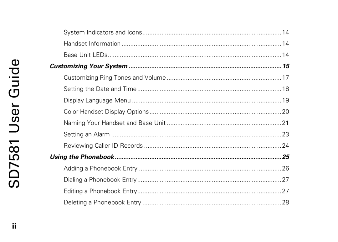 Motorola SD7581 manual Customizing Your System 