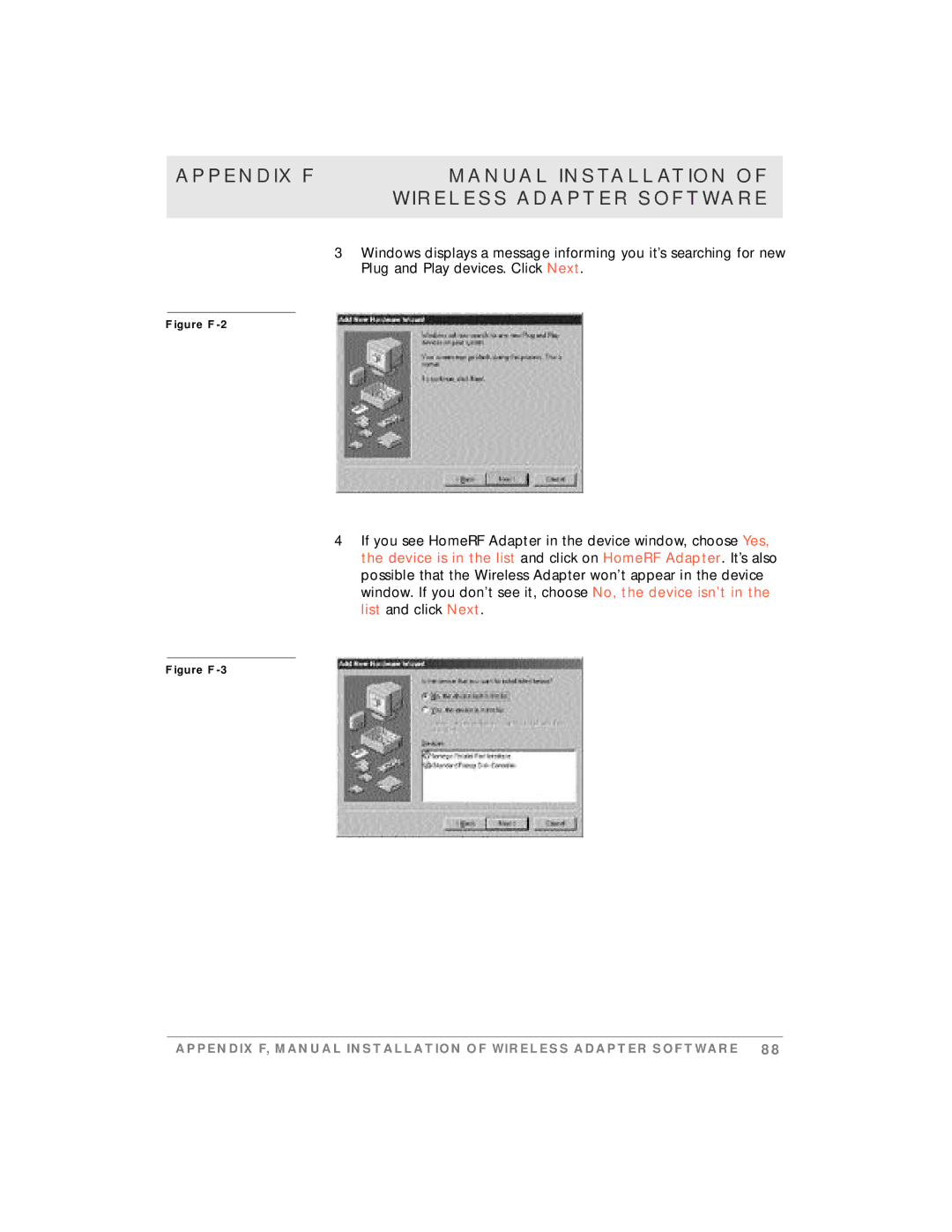 Motorola simplefi manual Figure F-2 