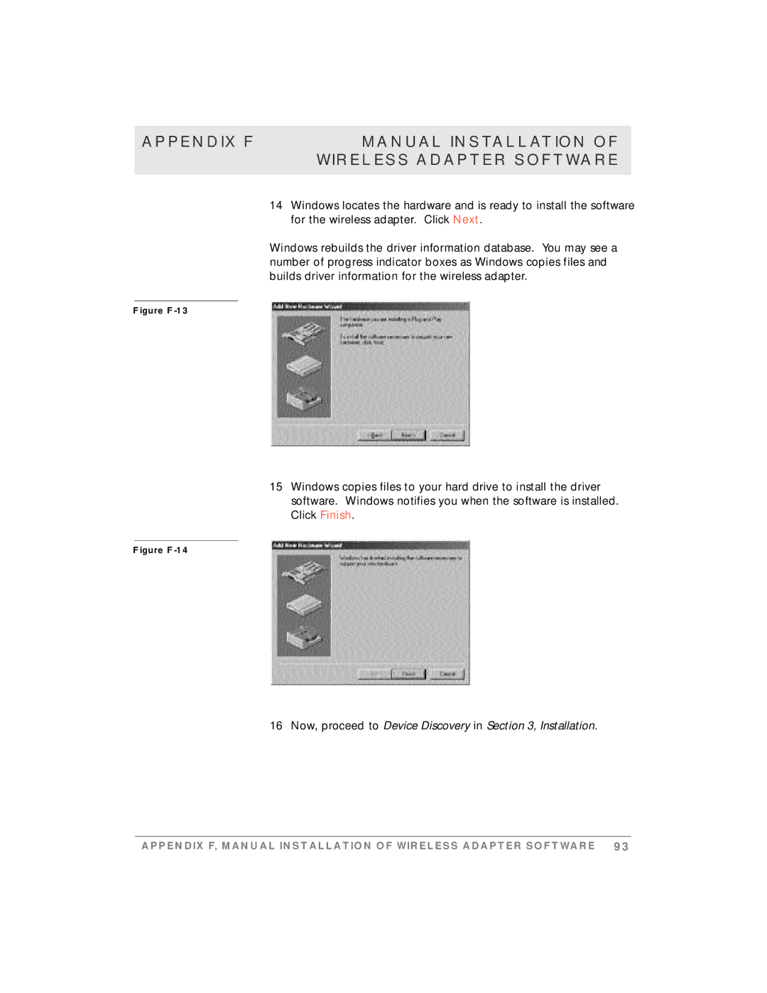 Motorola simplefi manual 16 Now, proceed to Device Discovery in , Installation 