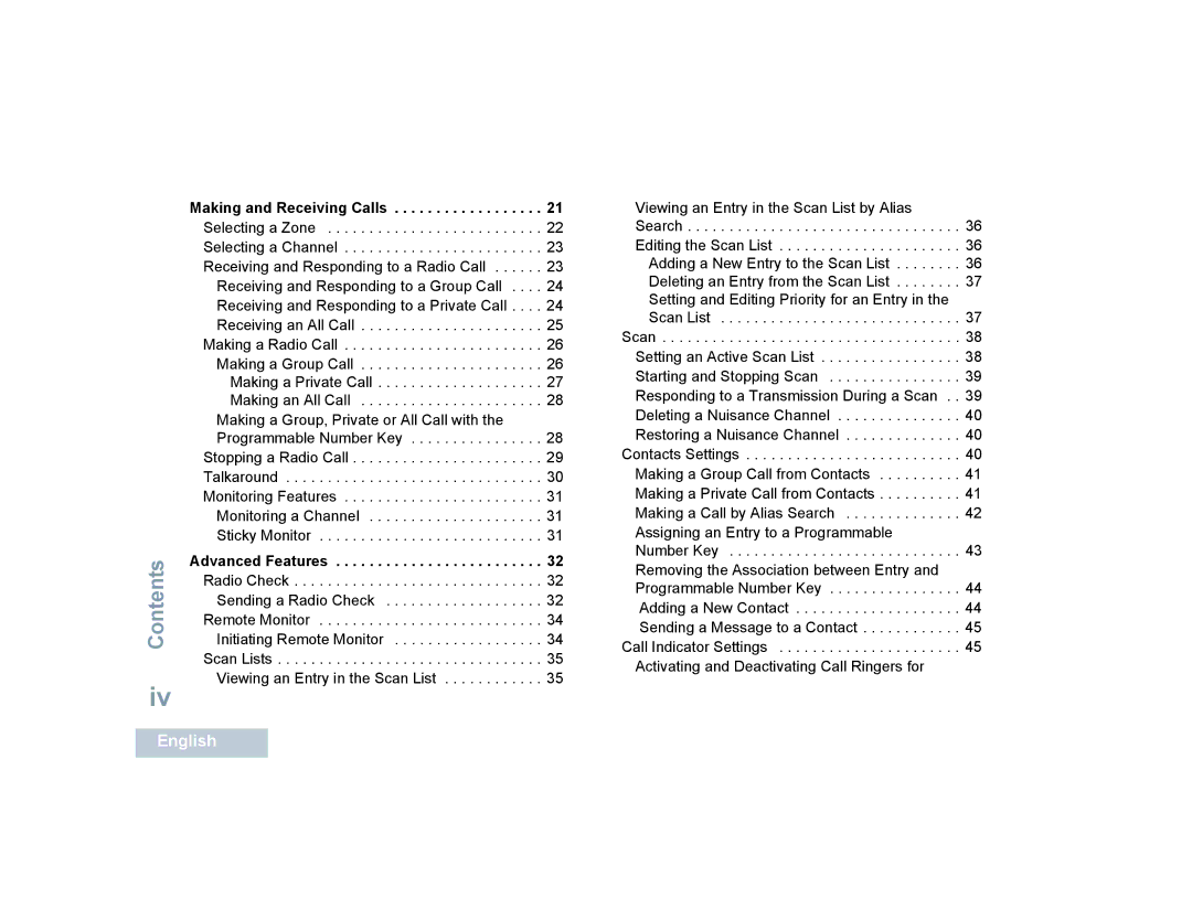 Motorola SL7550 manual Viewing an Entry in the Scan List by Alias 