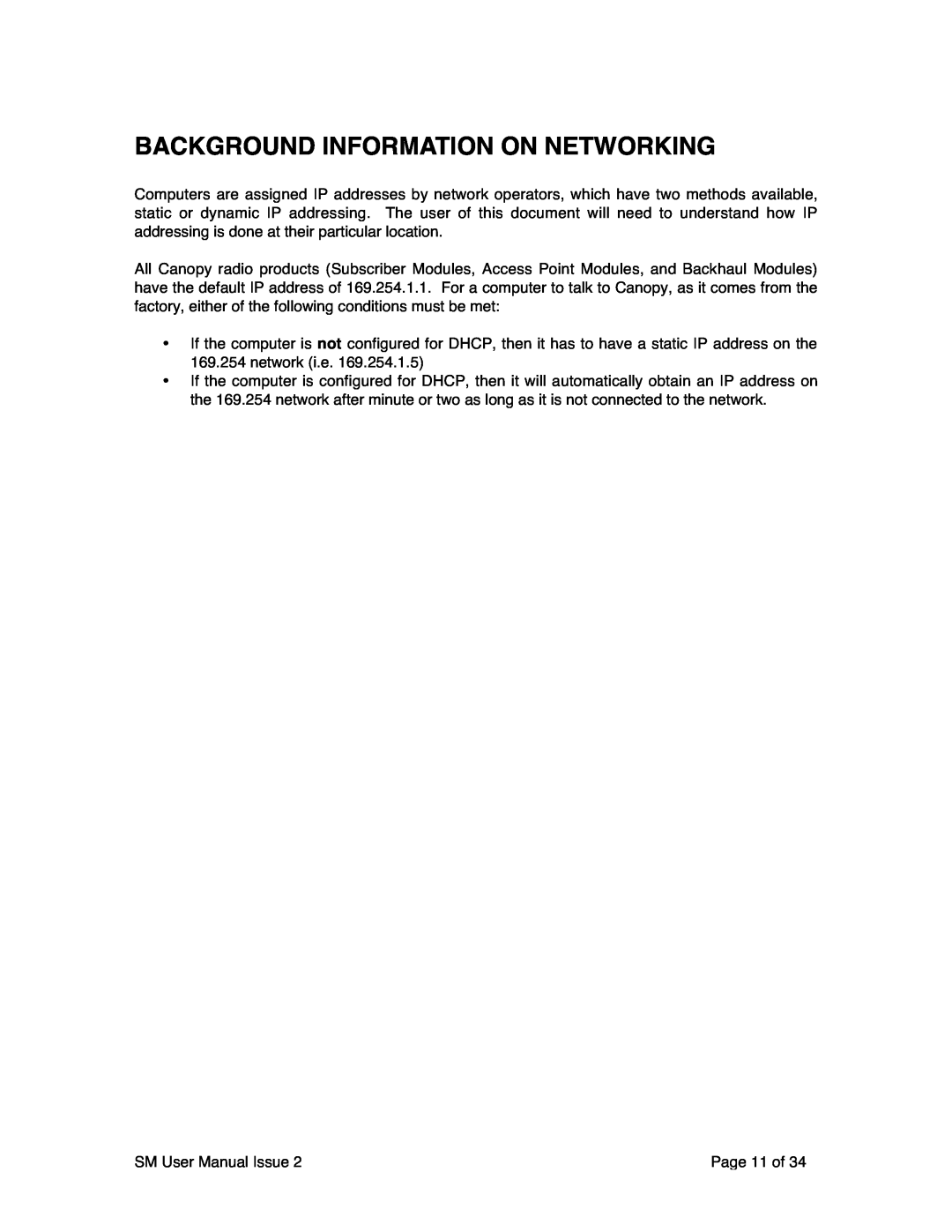 Motorola SM02-UG-en user manual Background Information On Networking 