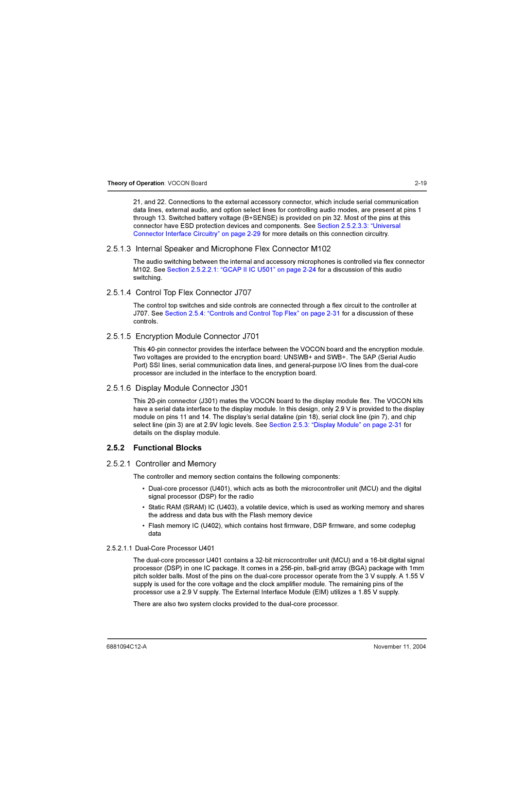 Motorola SSETM 5000 service manual Functional Blocks 