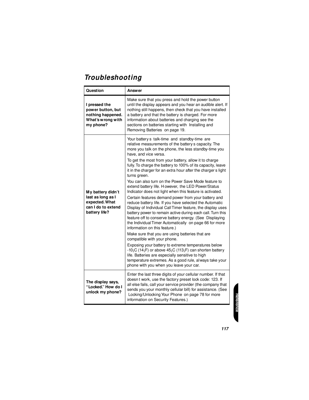 Motorola StarTAC specifications Troubleshooting, My phone? 