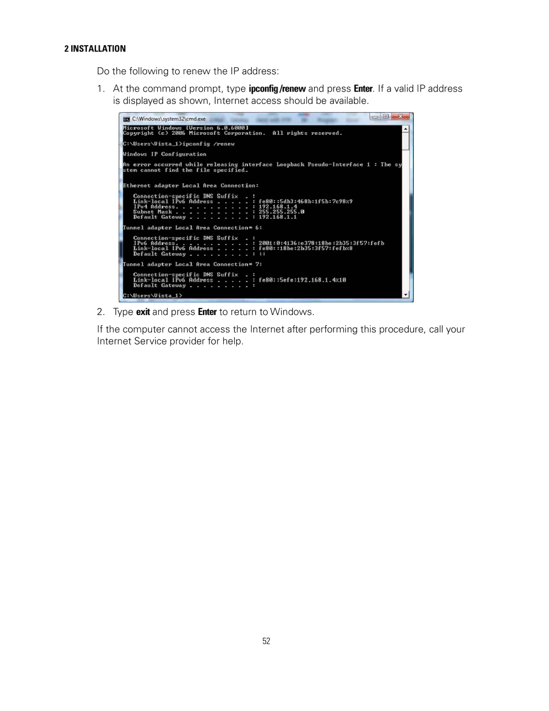 Motorola SVG2500 manual Installation 