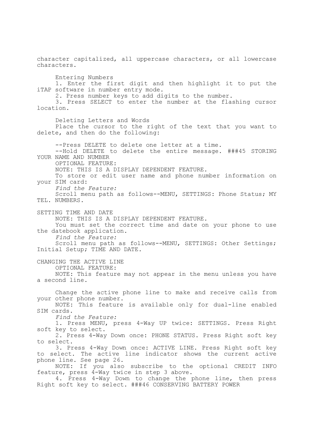 Motorola T280i manual Setting Time and Date 