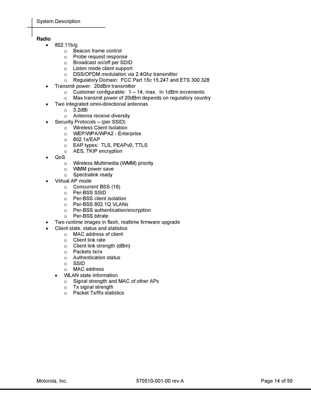 Motorola T3 Power Broadband manual Radio 