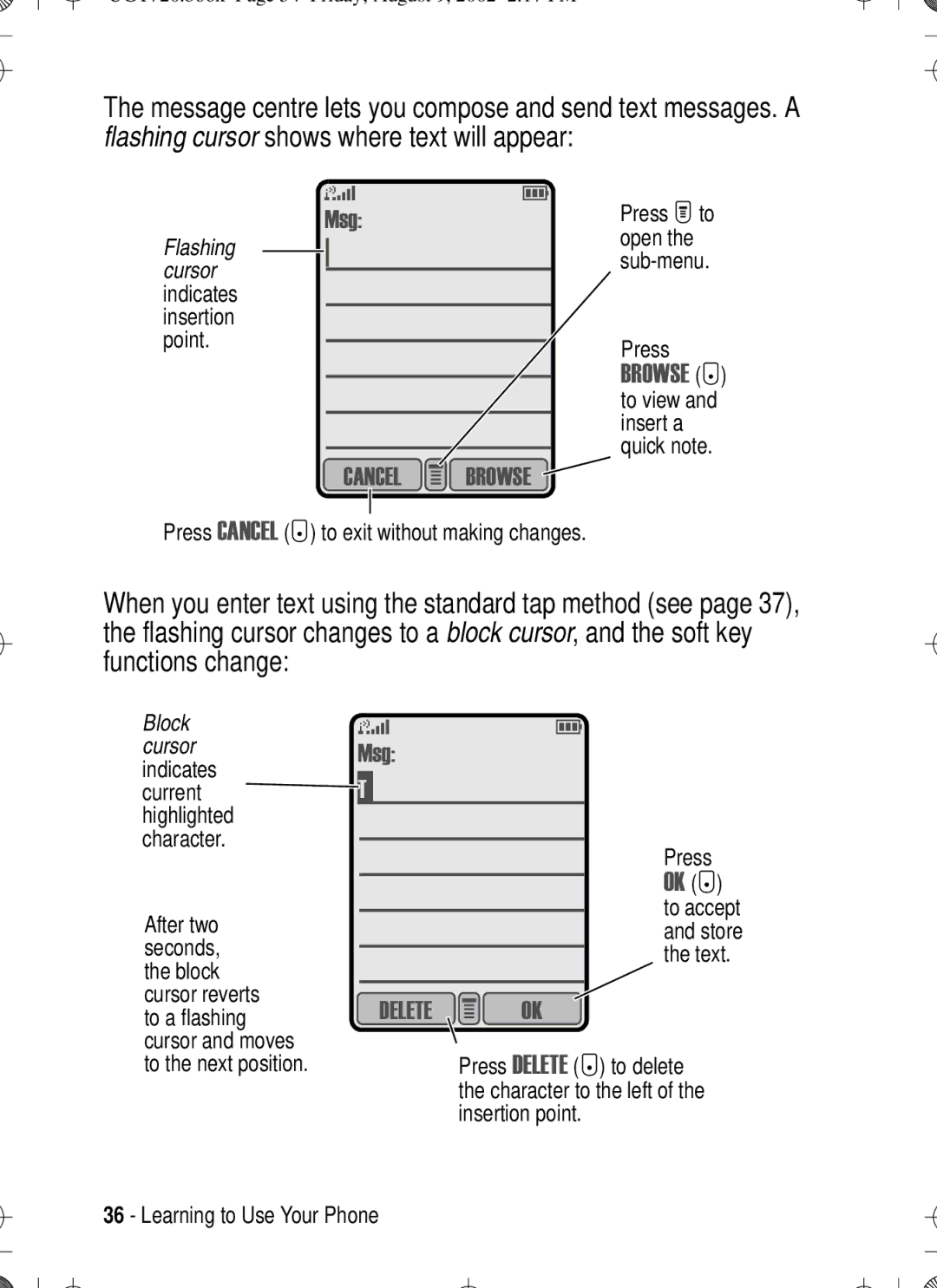 Motorola T720 manual 0VJ 