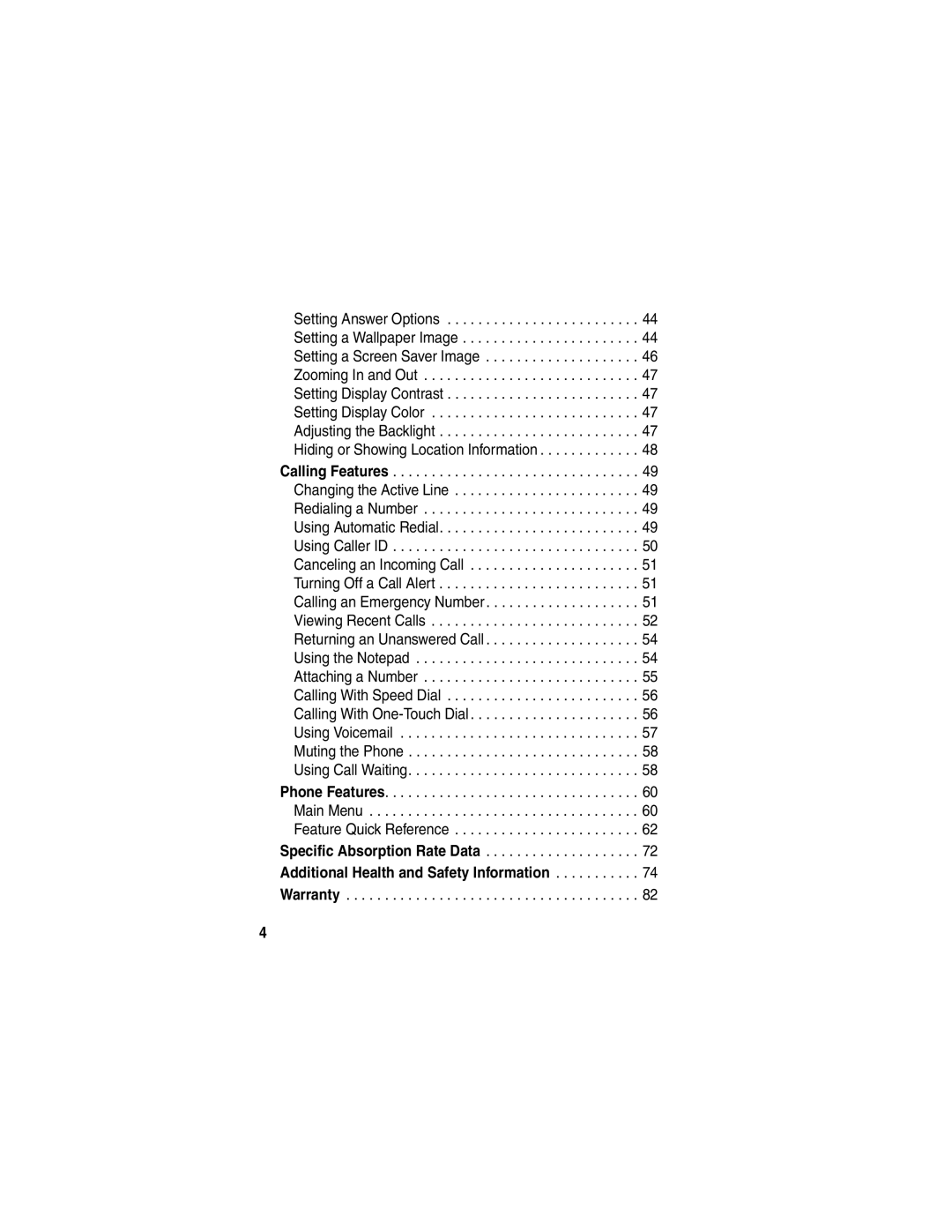 Motorola T731 manual 