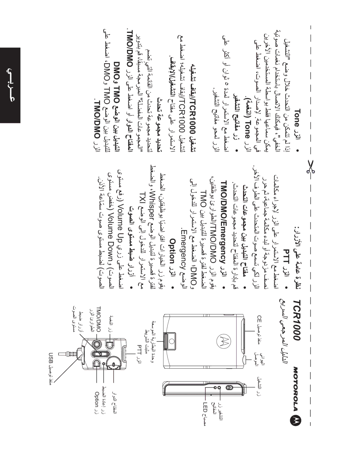 Motorola TCR1000 manual 