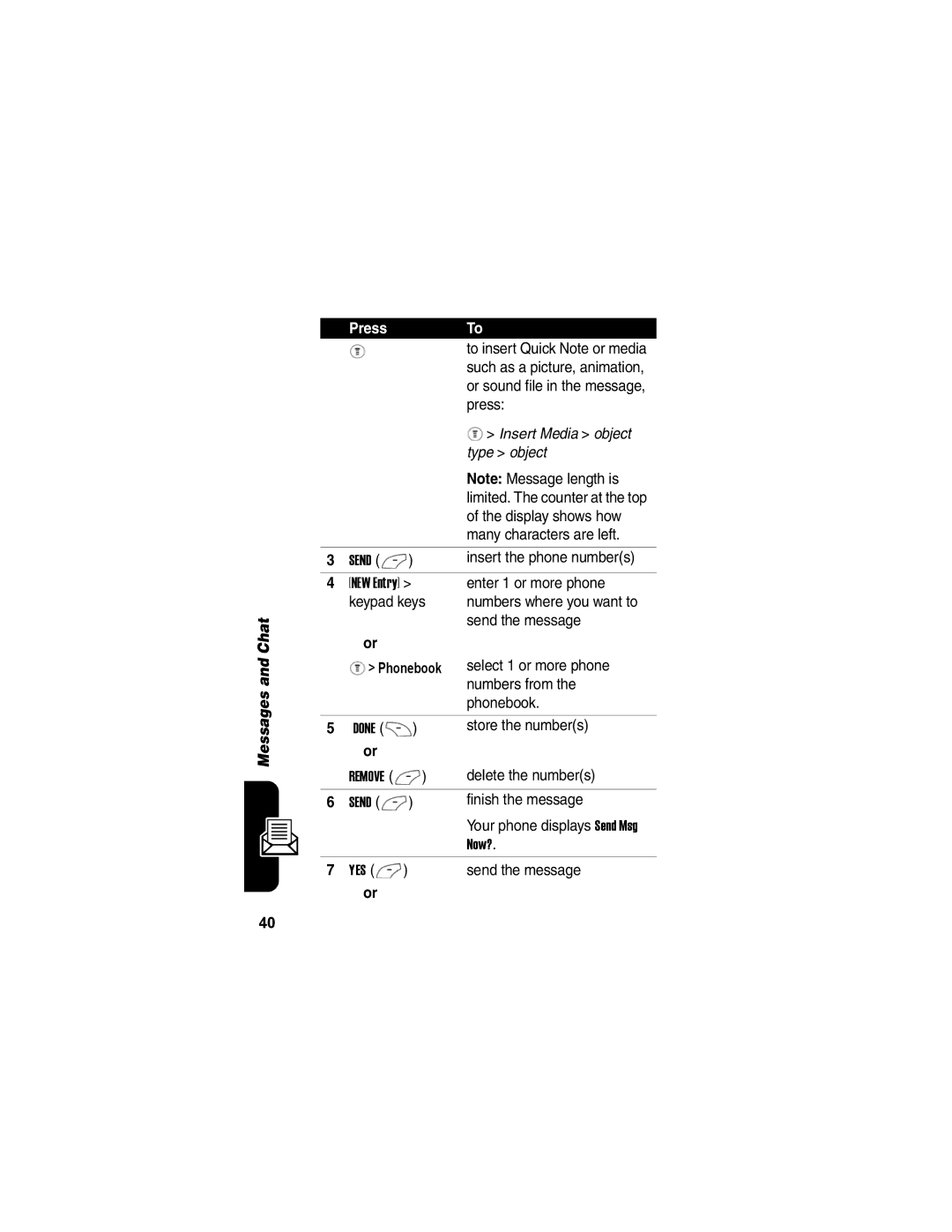 Motorola V171 manual Phonebook 