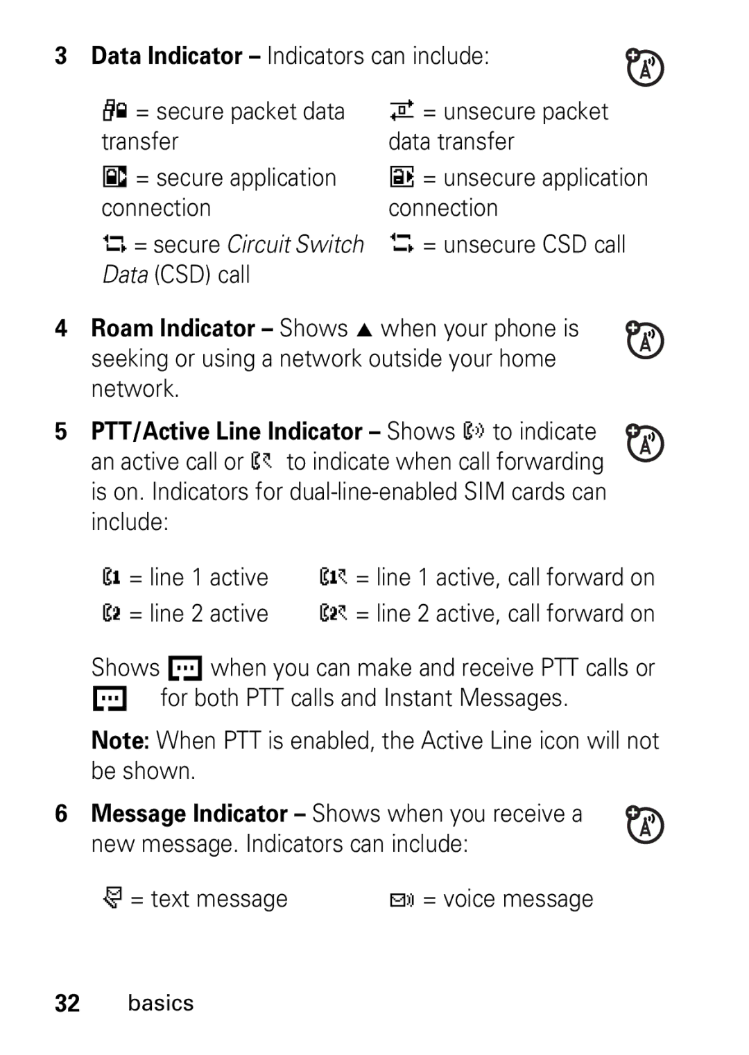 Motorola V235 GSM Series manual Connection, = unsecure CSD call, Data CSD call 