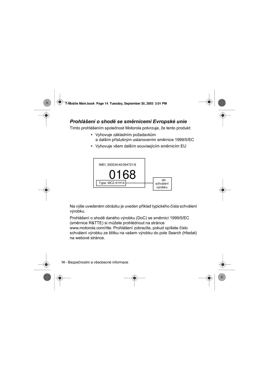 Motorola V300 manual 3URKOg§HQmRVKRGÀVHVPÀUQLFHPLYURSVNkXQLH 