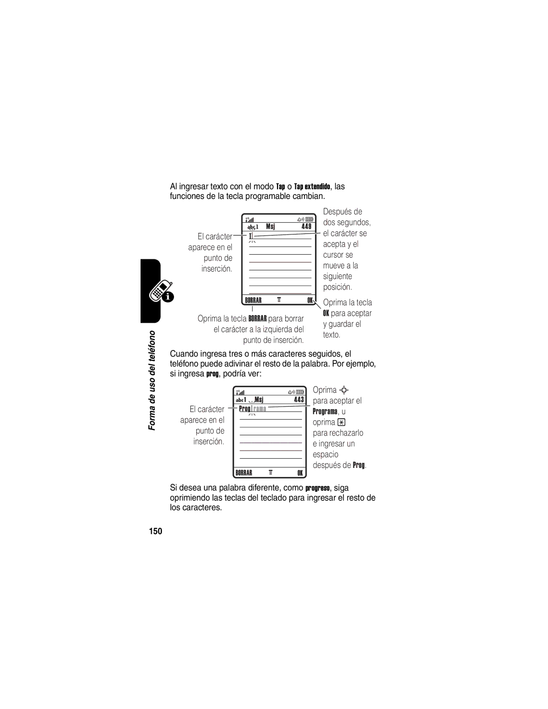 Motorola V330 manual 150 