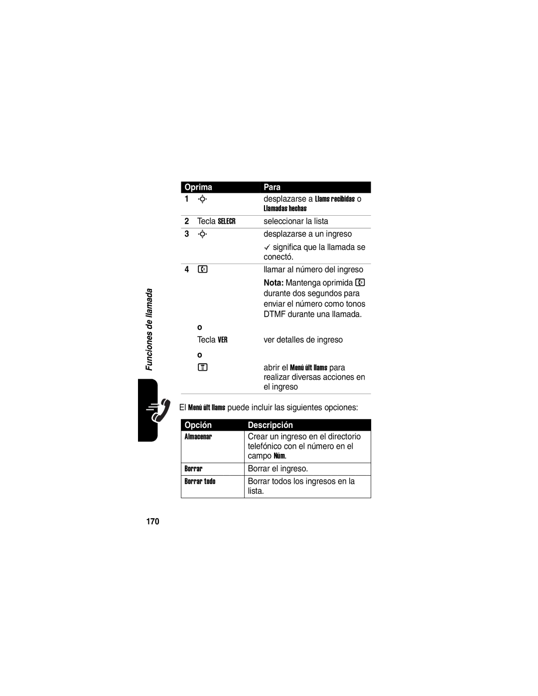 Motorola V330 manual 170 