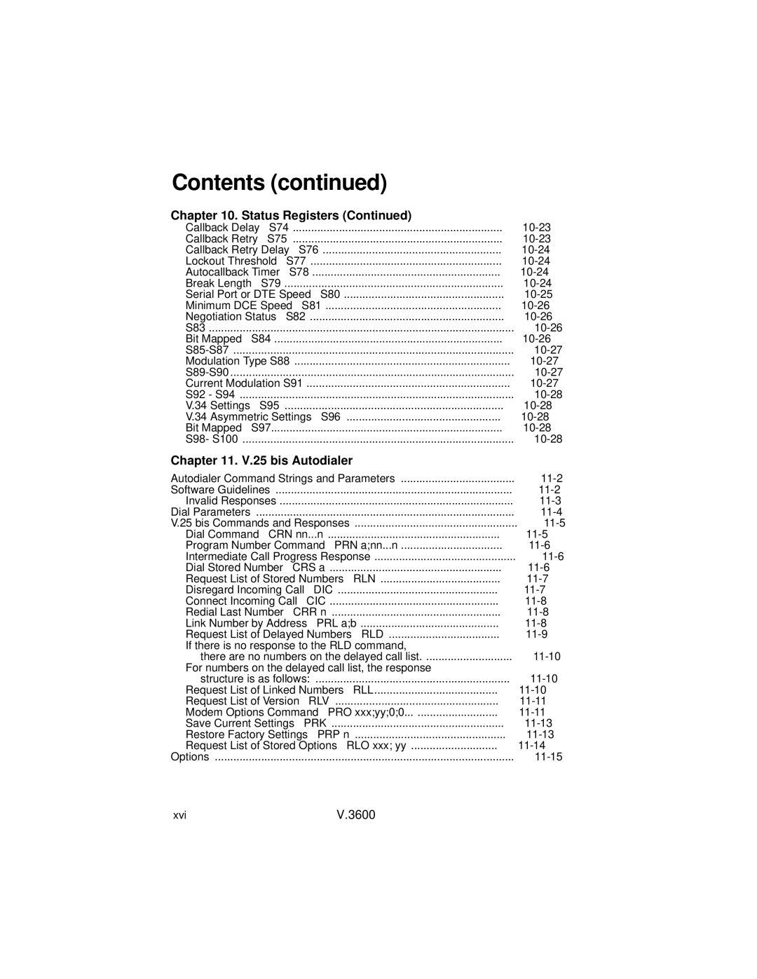 Motorola V.3600 manual bis Autodialer 