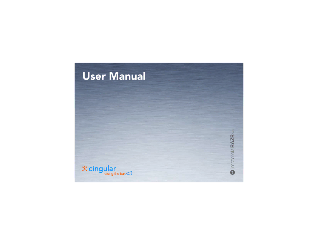 Motorola V3i user manual 