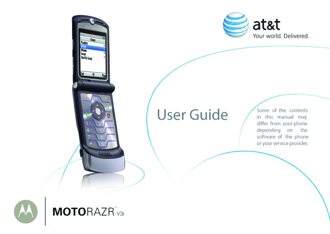 Motorola V3i manual 