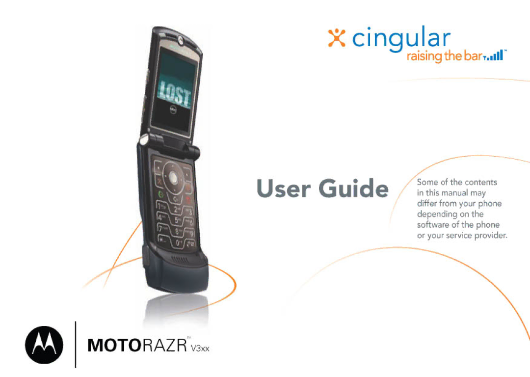 Motorola V3xx manual 