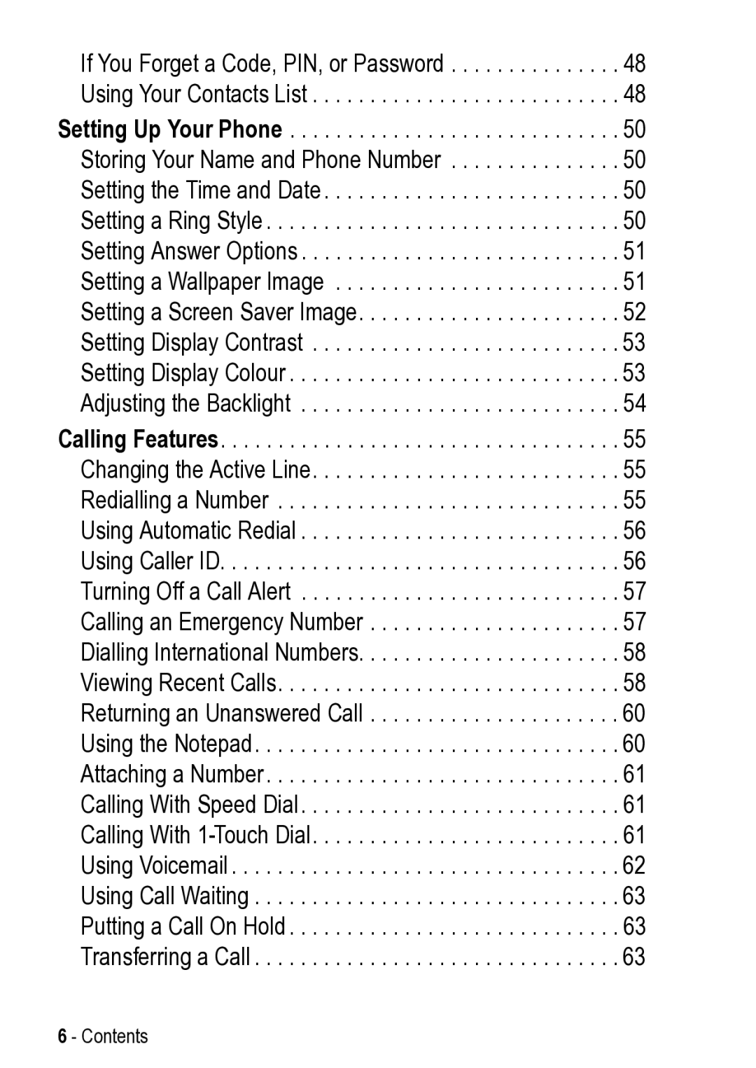 Motorola V525 manual Contents 