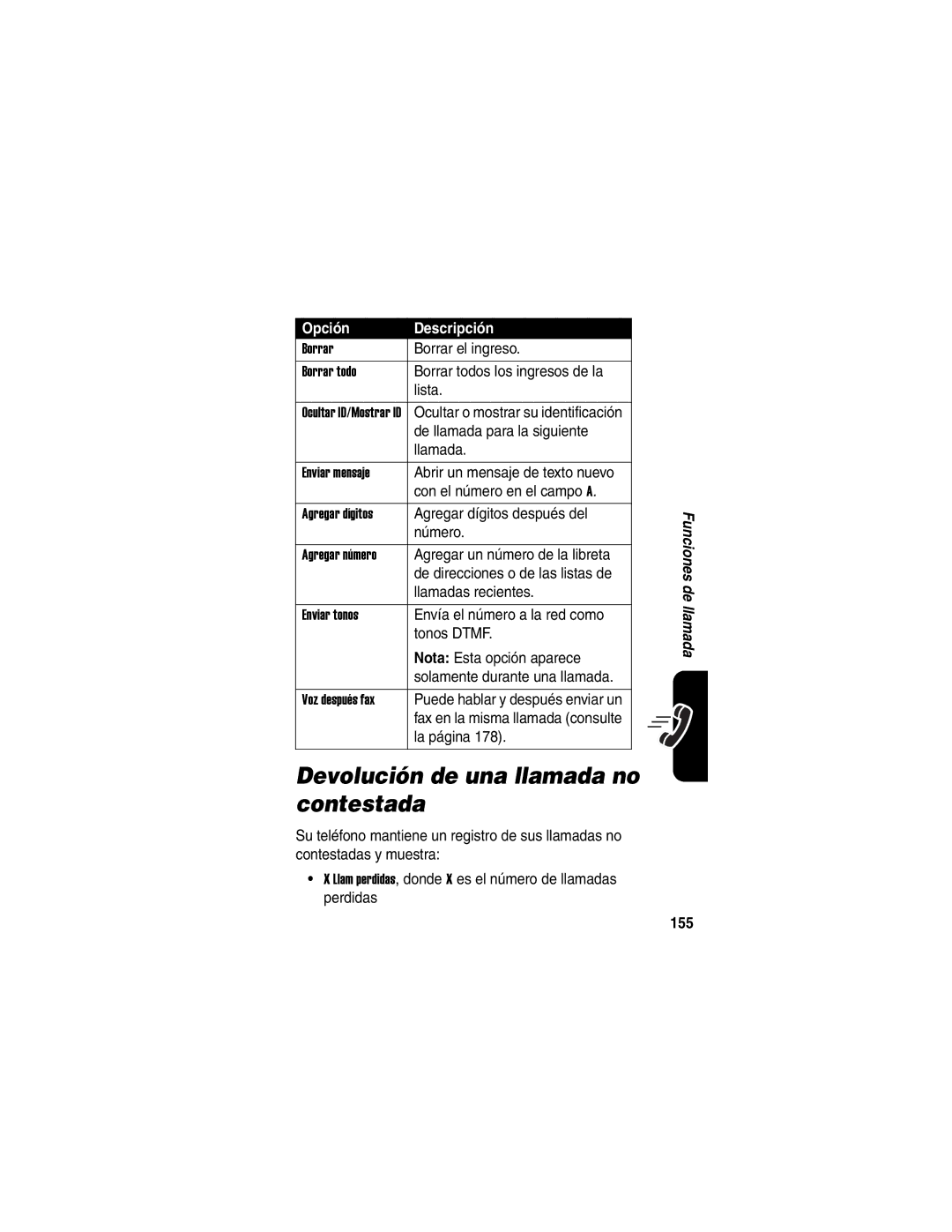 Motorola V540 manual 155 