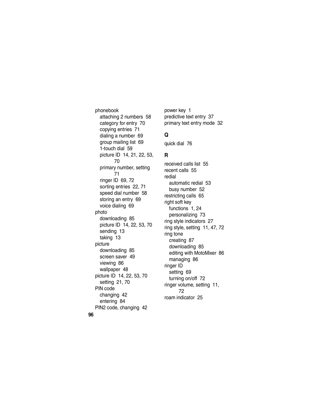 Motorola V551SLVATT manual 