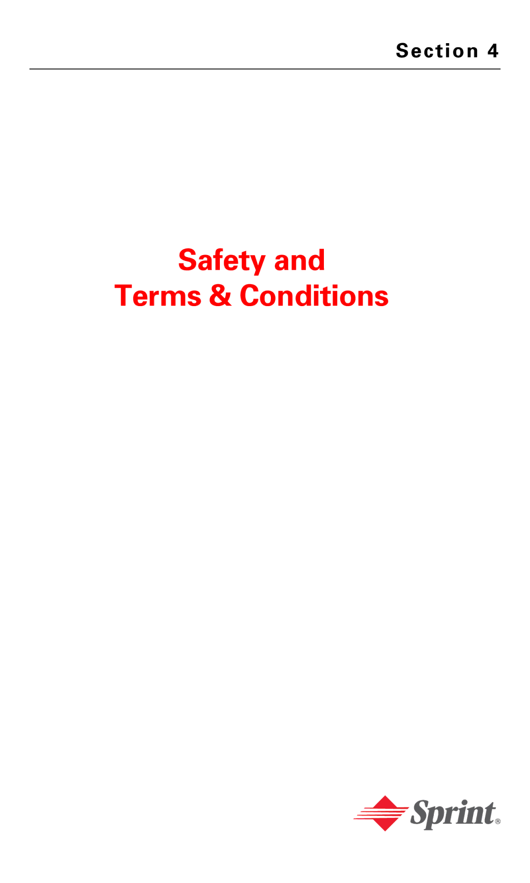 Motorola V60v manual Safety Terms & Conditions 