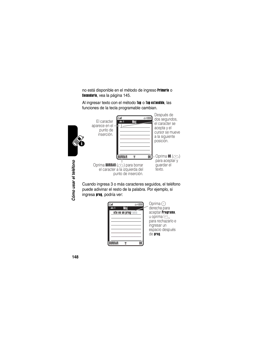 Motorola V710 manual 148 