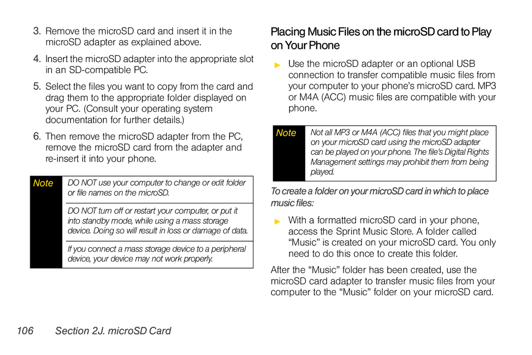 Motorola V950 manual On your microSD card using the microSD adapter, Played 