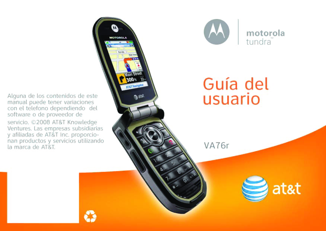 Motorola VA76R manual 