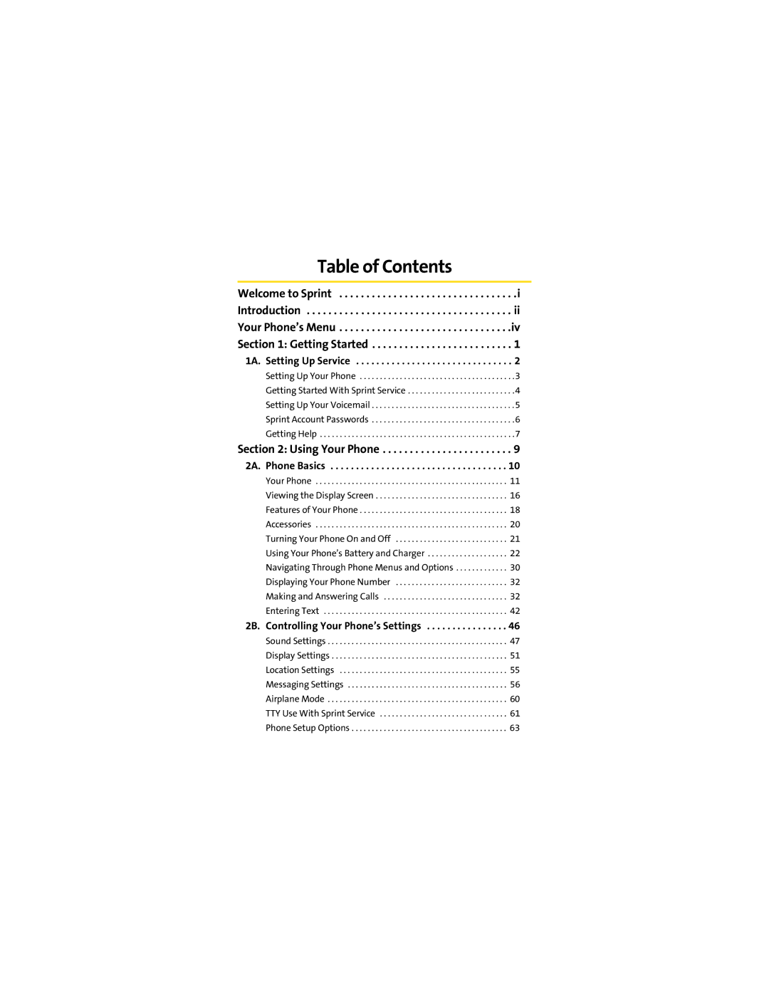 Motorola VM9 manual Table of Contents 