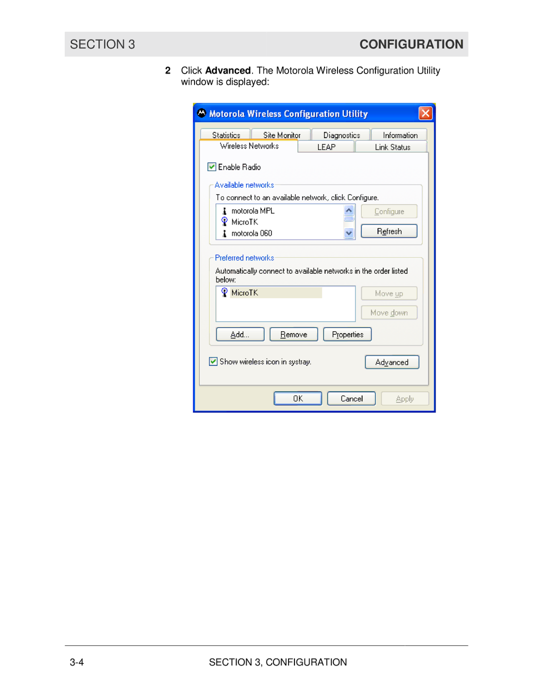 Motorola WN825G manual Configuration 