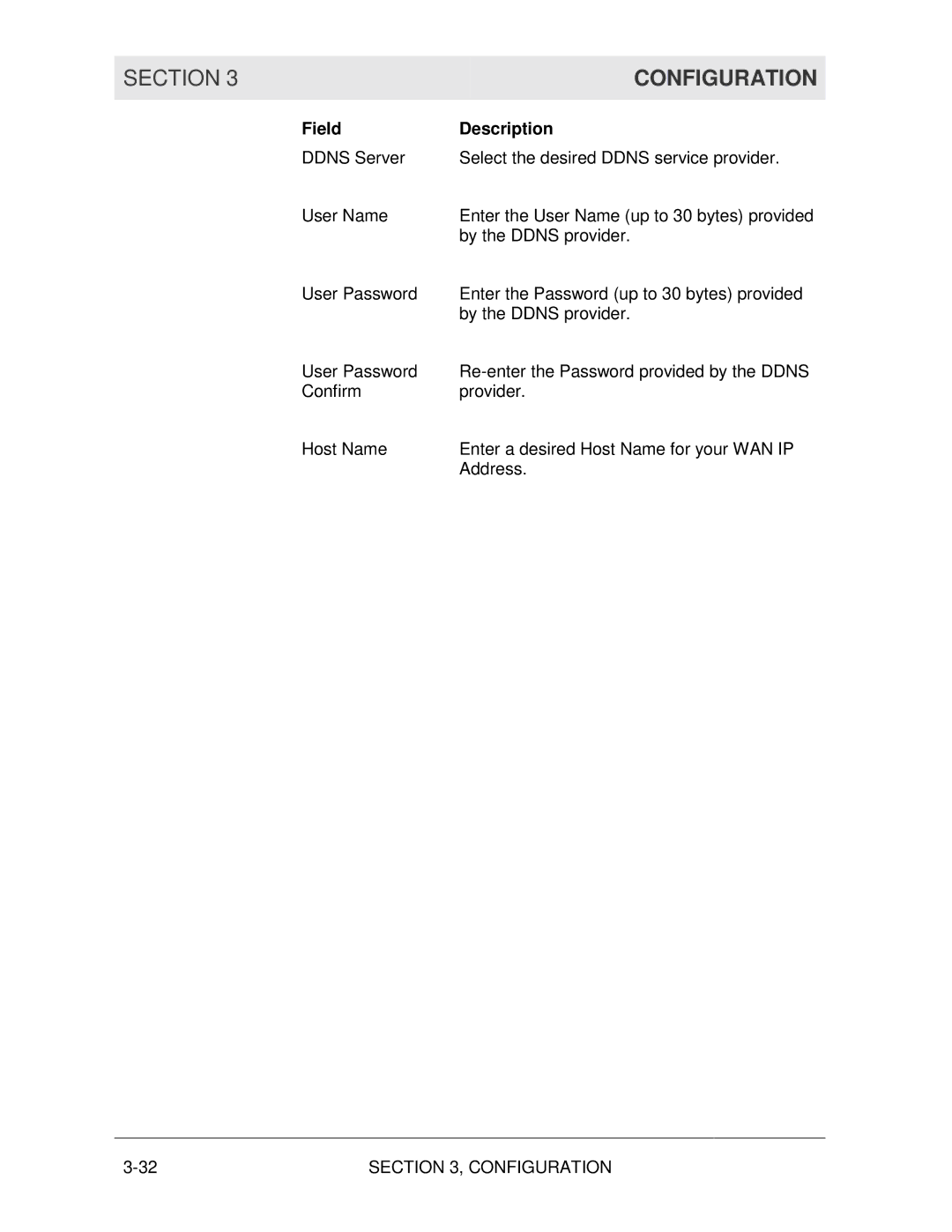 Motorola WR850G manual Configuration 